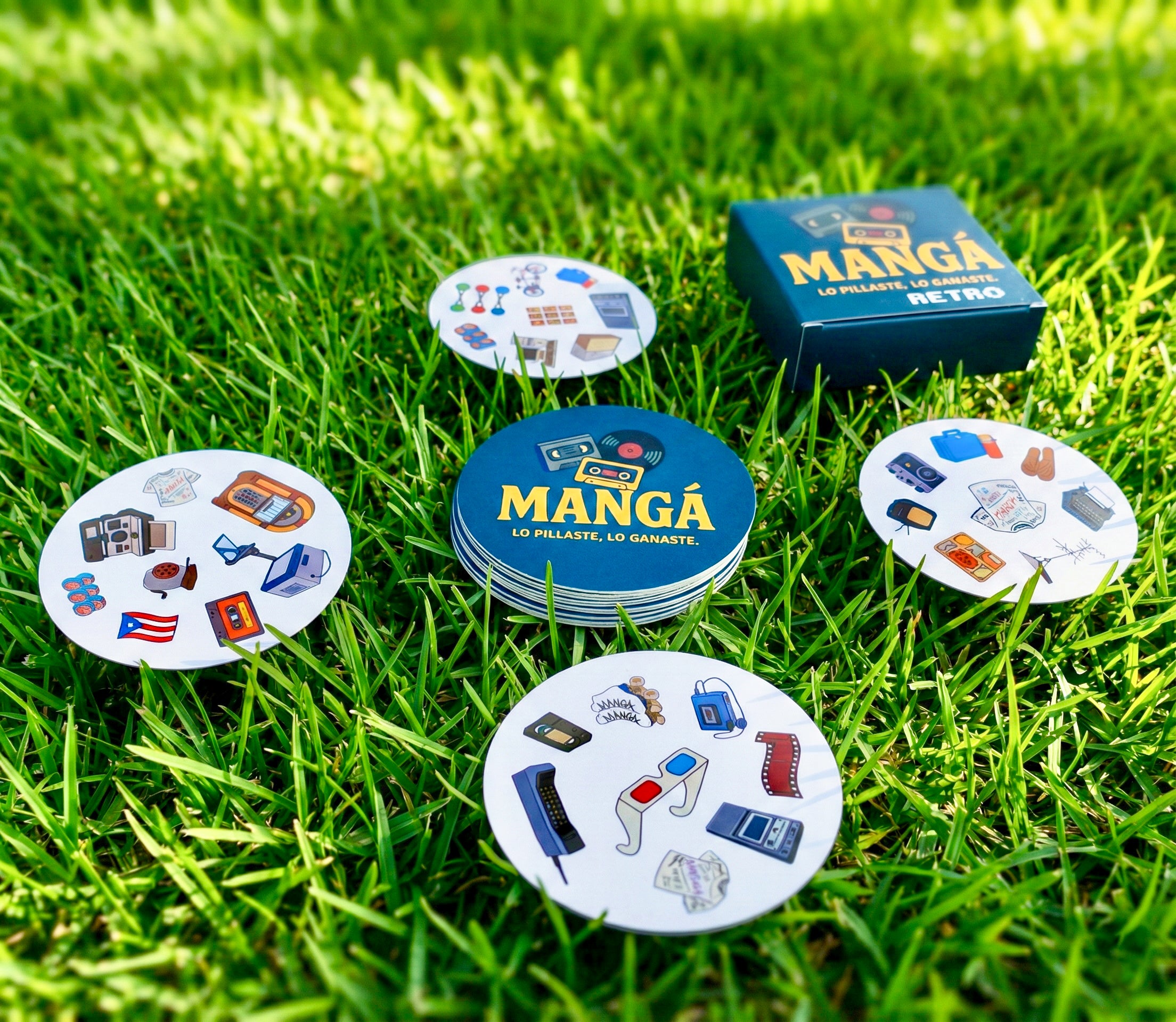 Mangá Retro - Juego de cartas